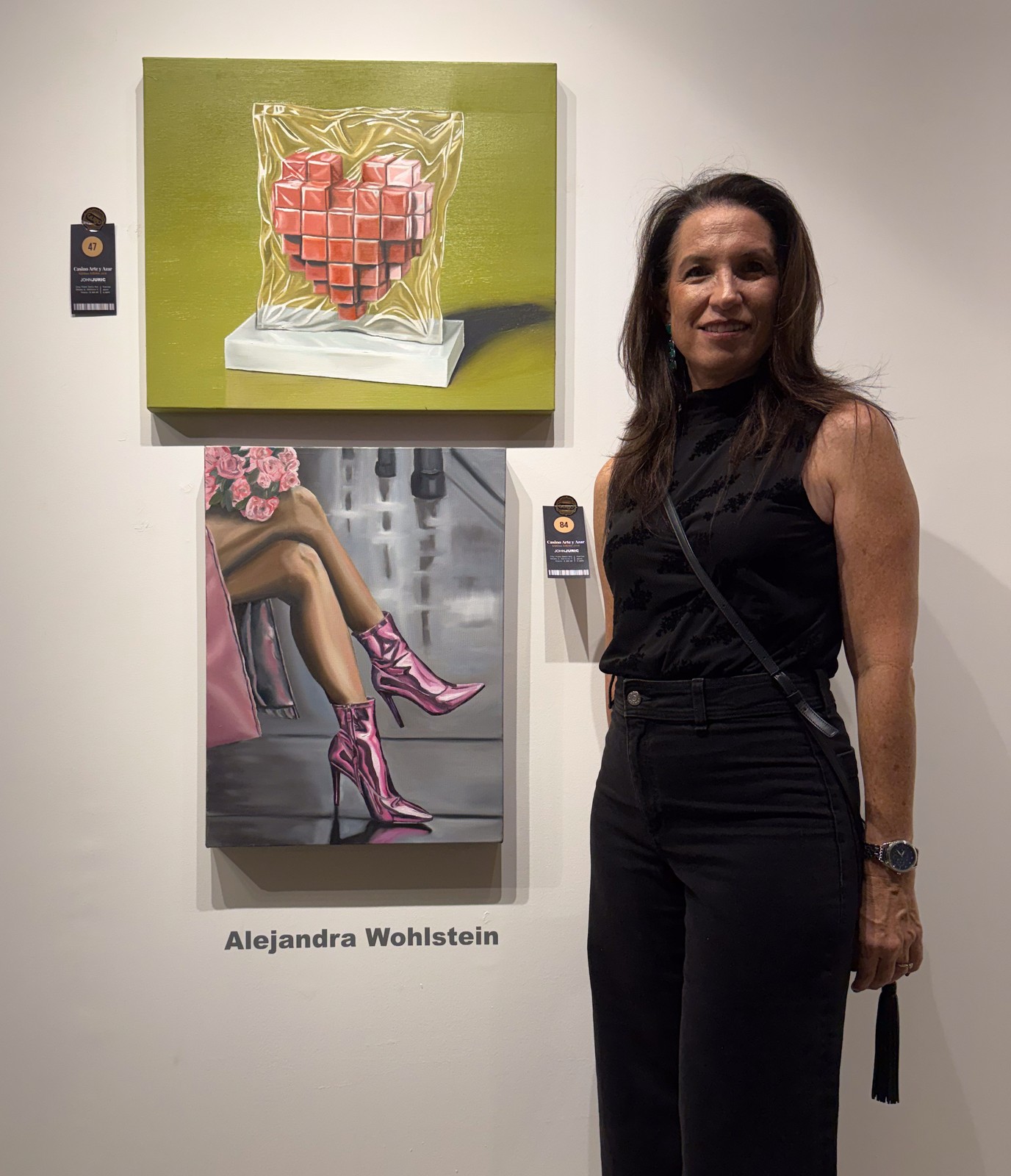 Alejandra Wohlstein exhibition view