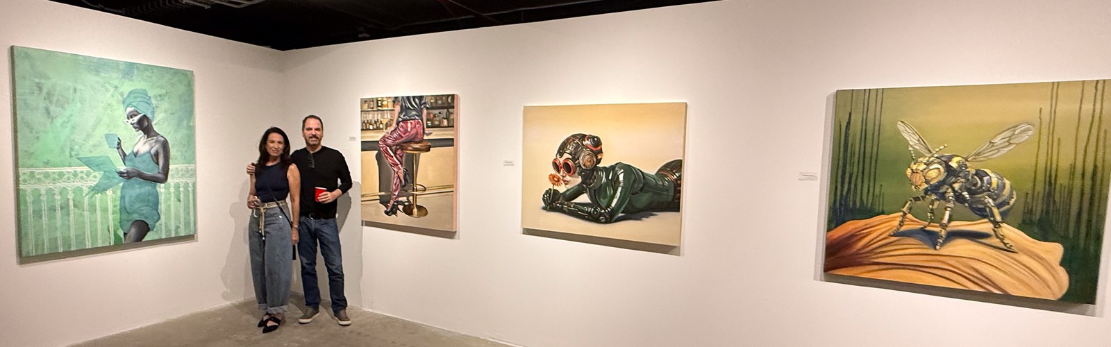 Alejandra Wohlstein exhibition view